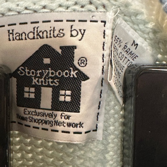 Vintage Artistic Multicolor Women's Cardigan. What a Masterpiece - Picture 11 of 16